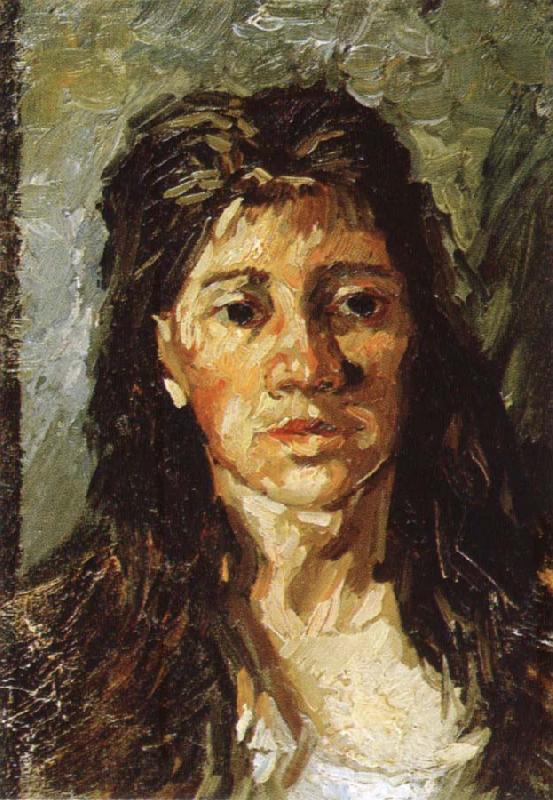 Vincent Van Gogh Study of Portrait of woman